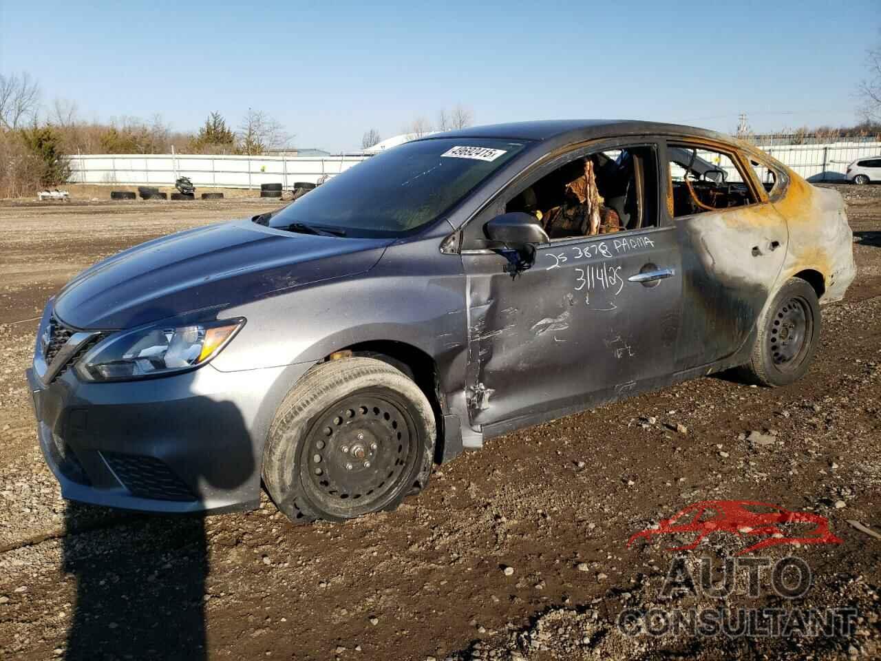 NISSAN SENTRA 2019 - 3N1AB7AP4KY416535