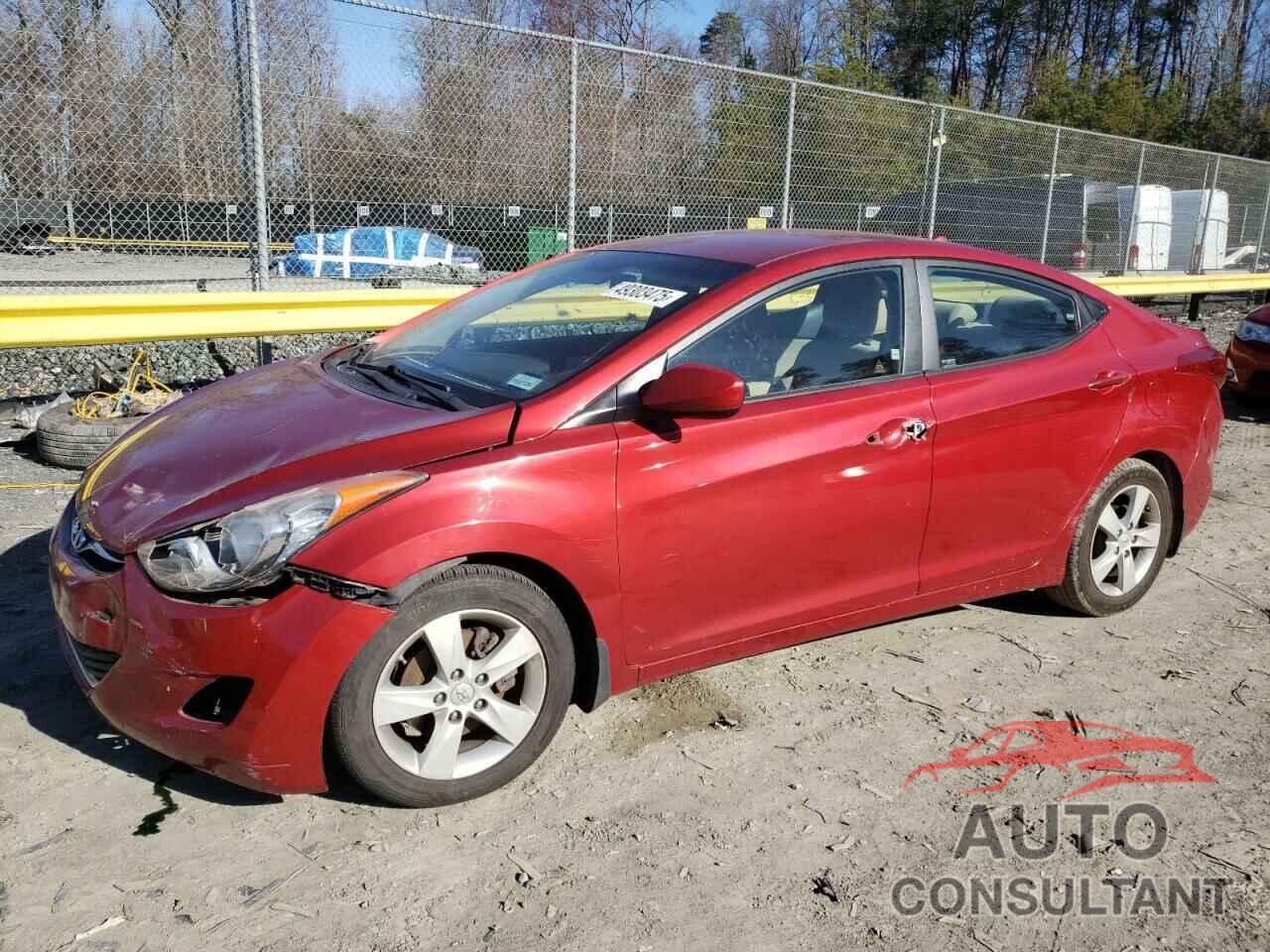 HYUNDAI ELANTRA 2012 - KMHDH4AE5CU468827