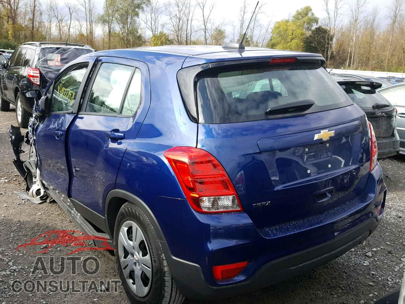 CHEVROLET TRAX LS 2017 - 3GNCJKSB3HL163669