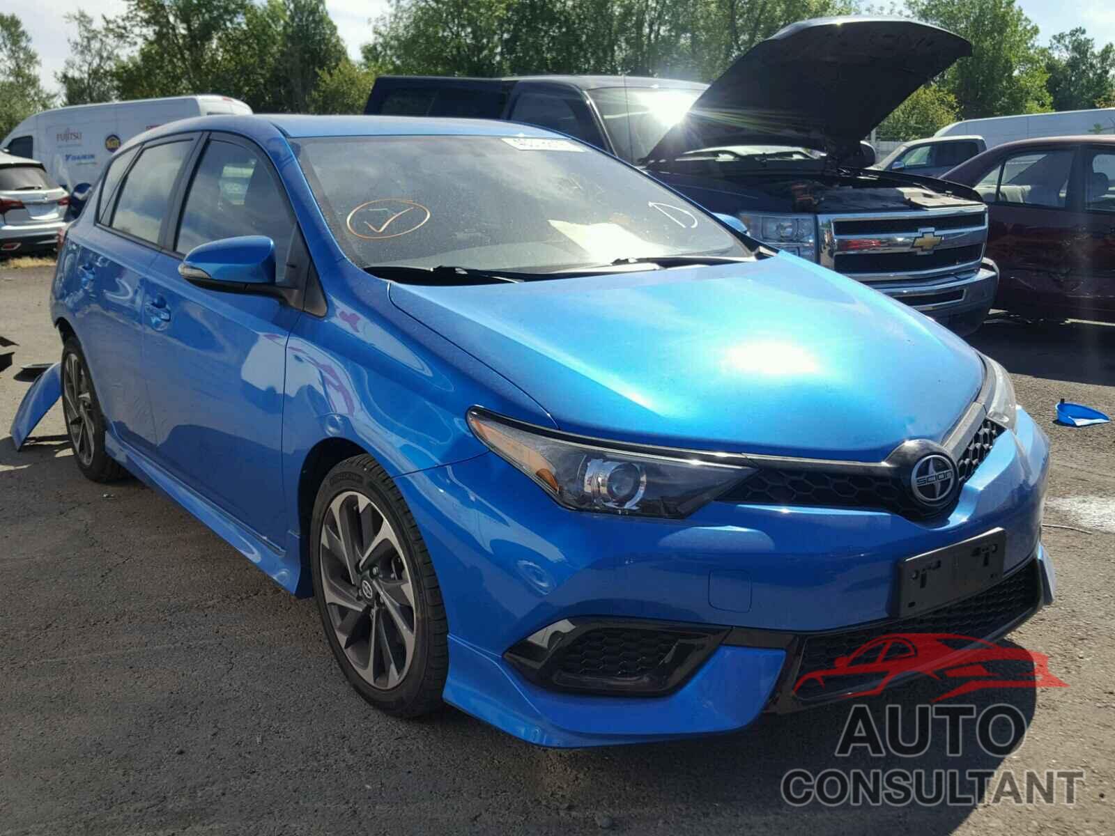 TOYOTA SCION 2016 - JTNKARJE8GJ517809