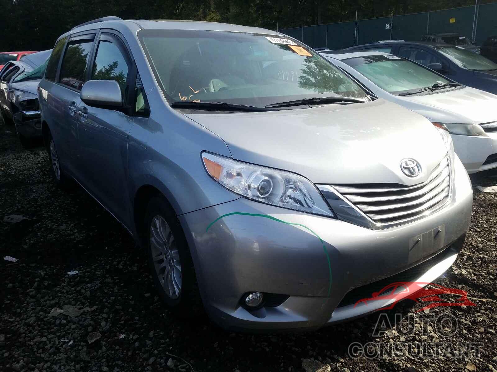 TOYOTA SIENNA 2017 - 5TDYZ3DC2HS841552