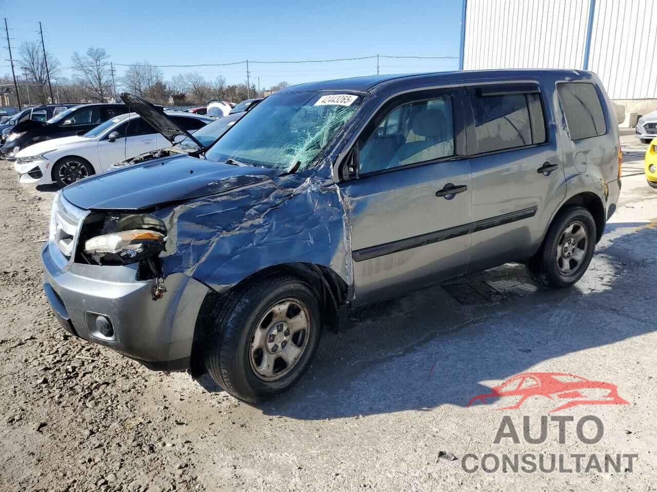 HONDA PILOT 2011 - 5FNYF3H22BB054848
