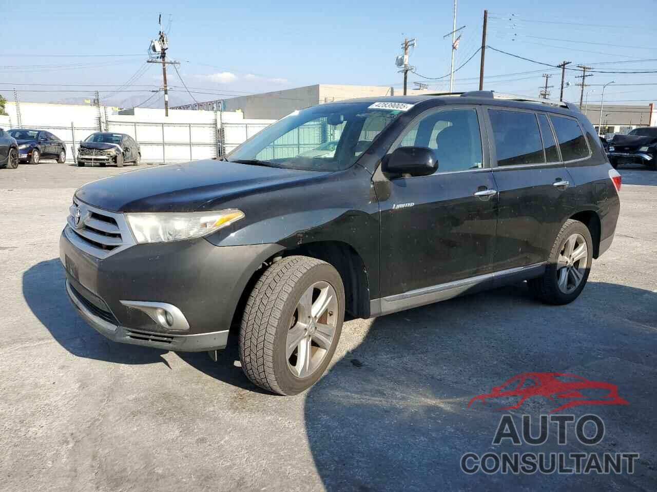TOYOTA HIGHLANDER 2012 - 5TDYK3EH8CS075916