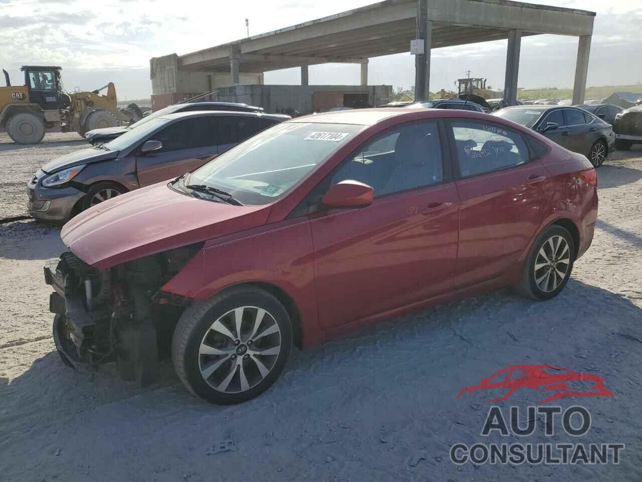 HYUNDAI ACCENT 2016 - KMHCU4AE8GU045527