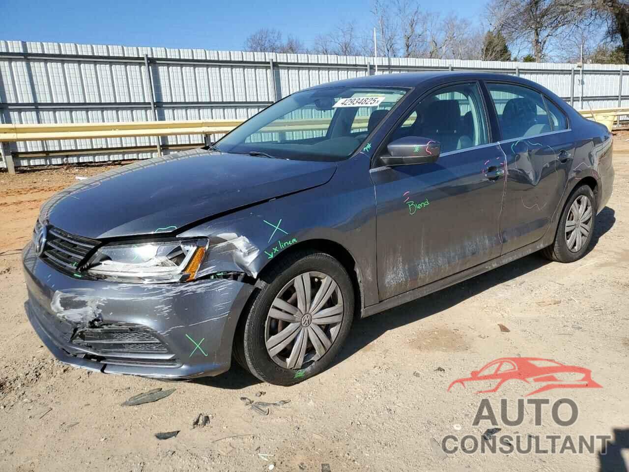 VOLKSWAGEN JETTA 2017 - 3VW2B7AJ3HM310829