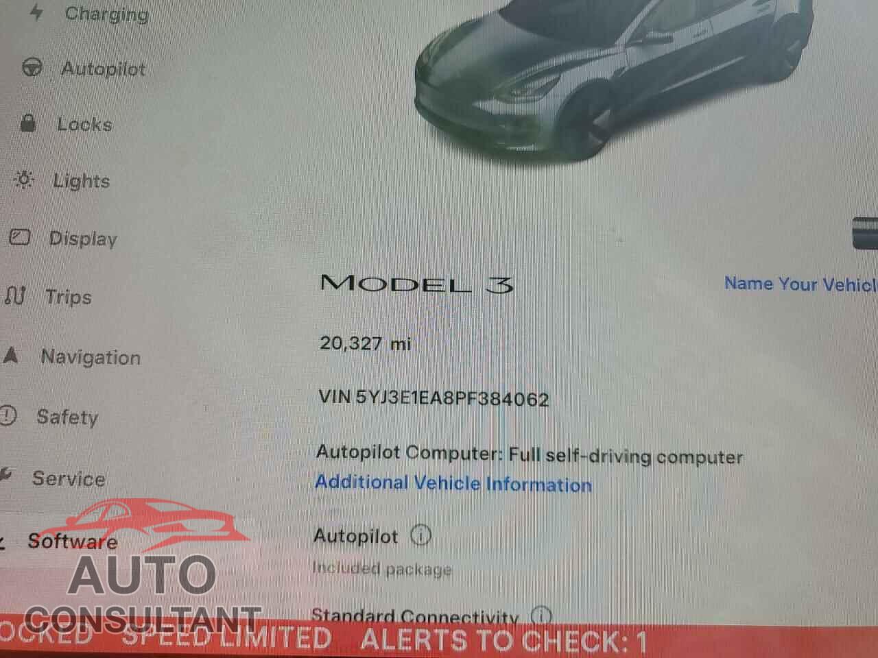 TESLA MODEL 3 2023 - 5YJ3E1EA8PF384062