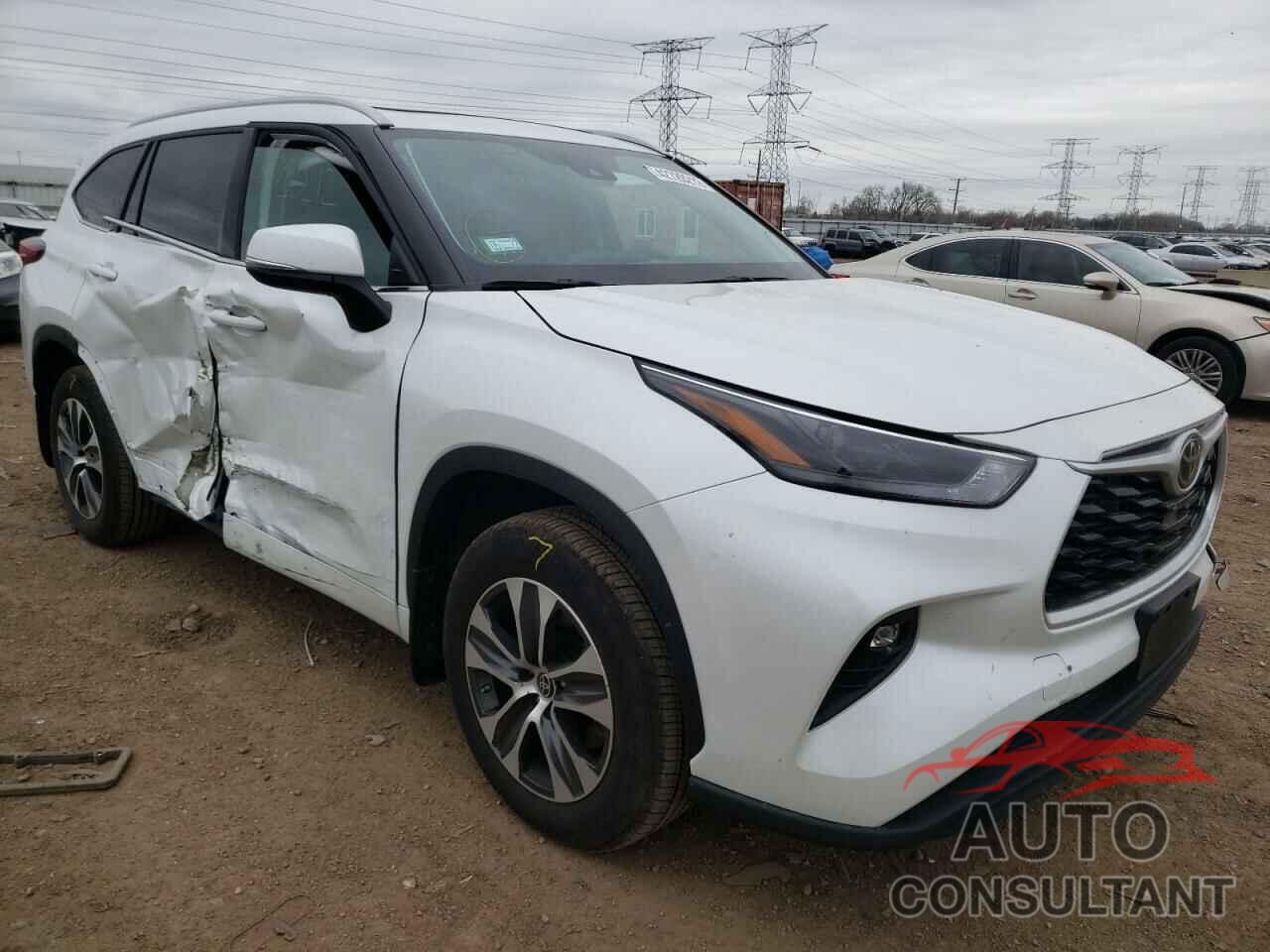 TOYOTA HIGHLANDER 2022 - 5TDGZRBH9NS167747