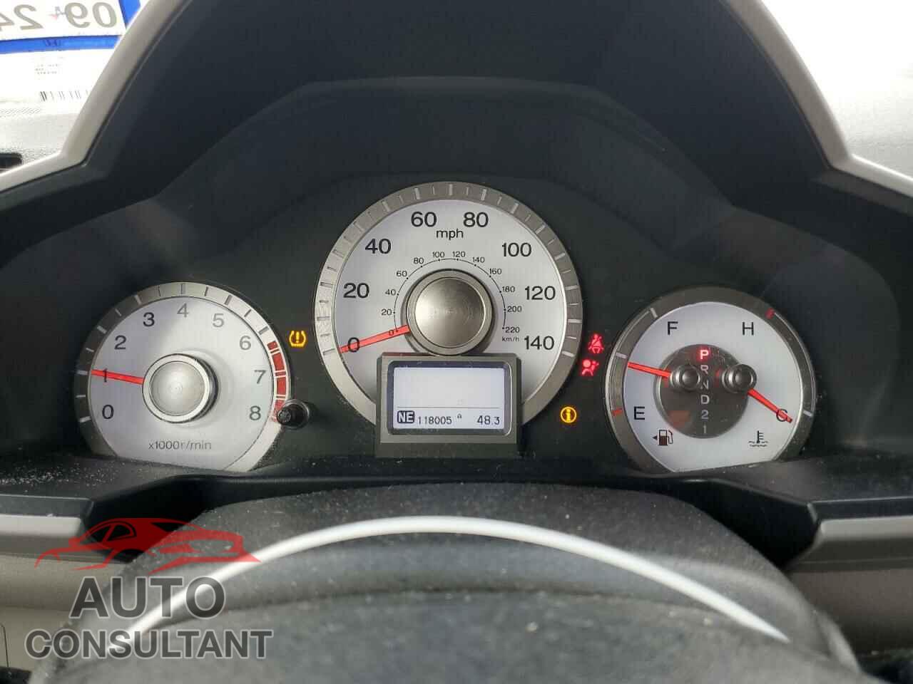 HONDA PILOT 2009 - 5FNYF38899B017472