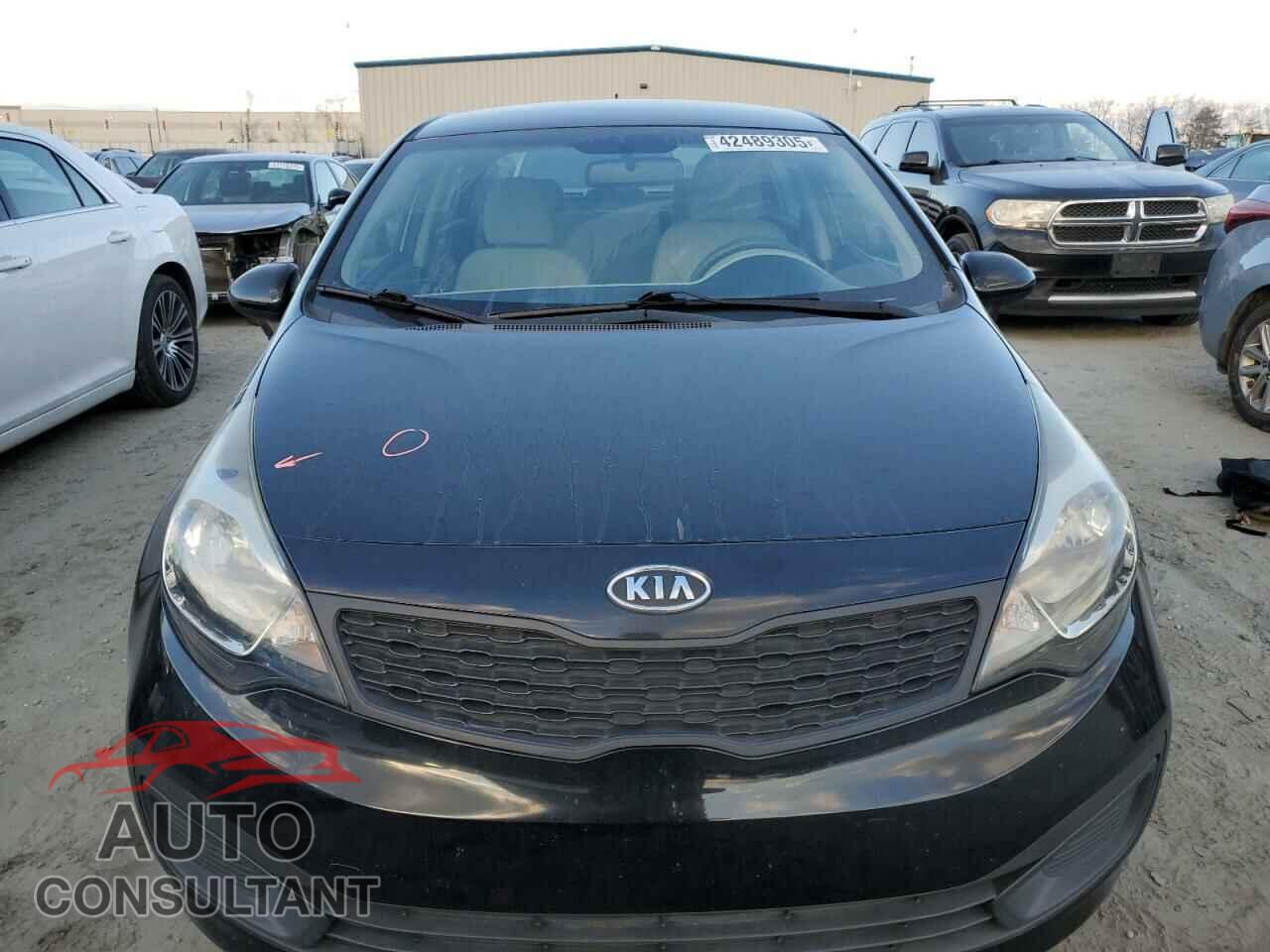 KIA RIO 2012 - KNADM4A35C6088175