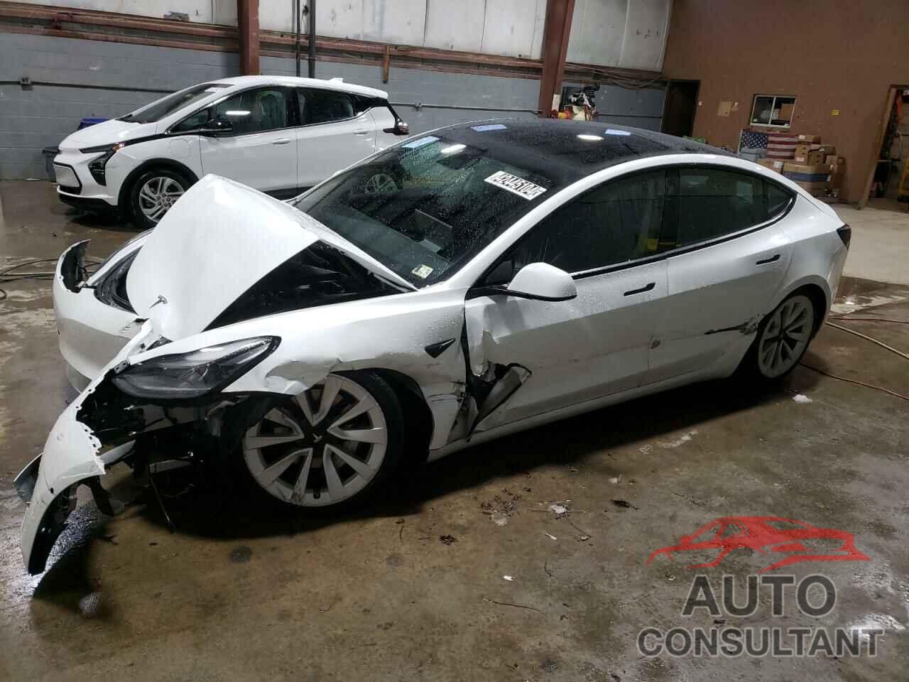 TESLA MODEL 3 2022 - 5YJ3E1EBXNF289346