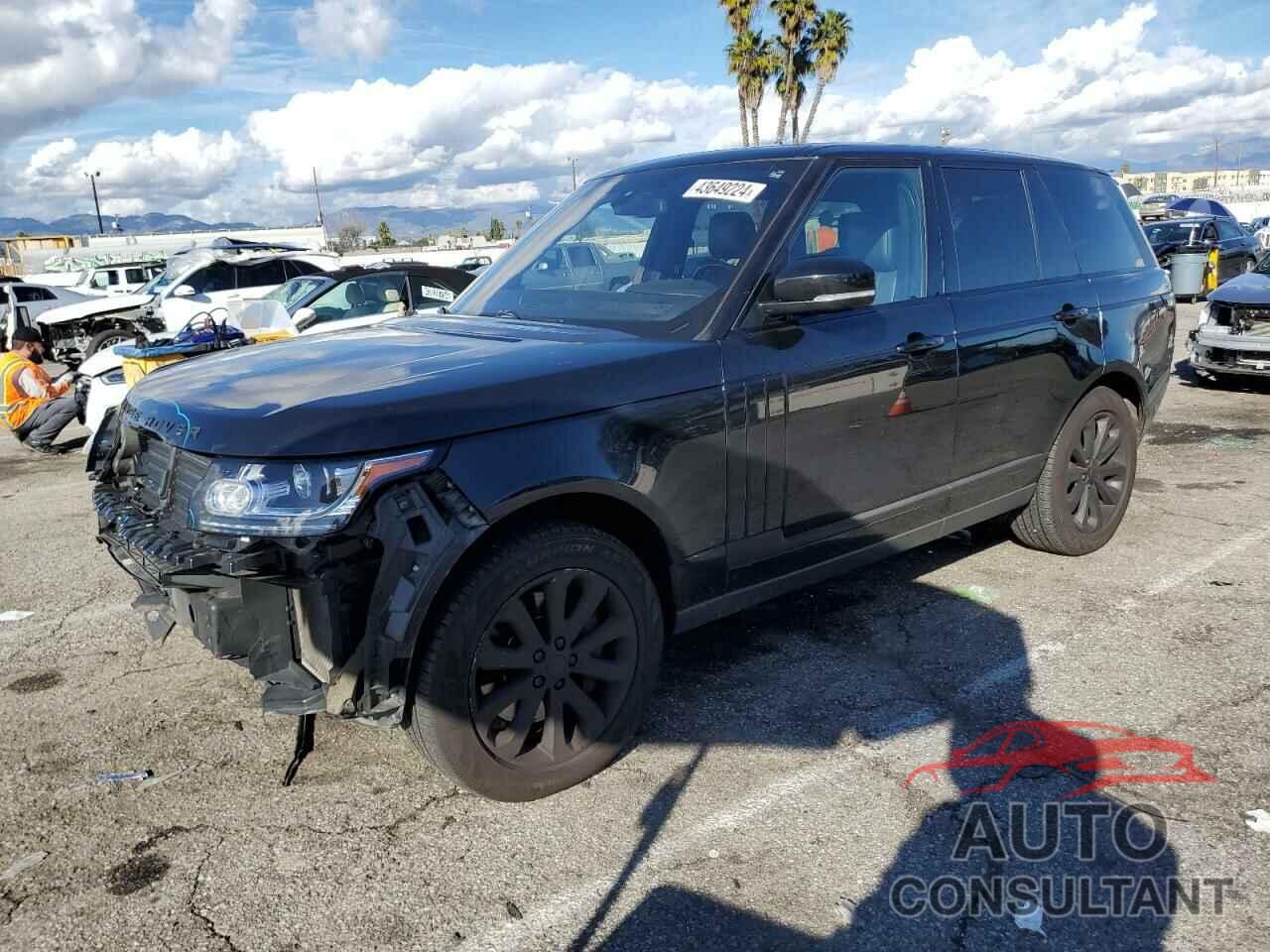 LAND ROVER RANGEROVER 2016 - SALGS2VFXGA247542