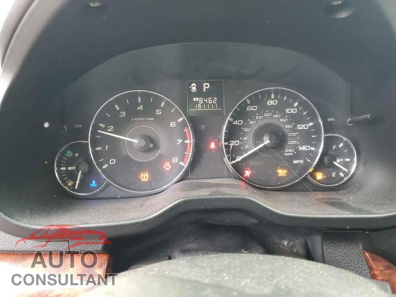 SUBARU OUTBACK 2011 - 4S4BRBKC4B3390809