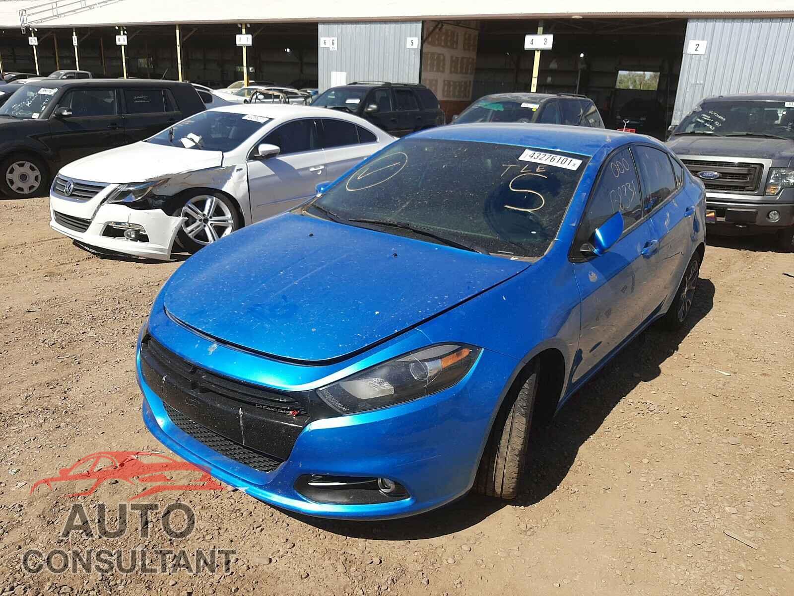 DODGE DART 2016 - 1C3CDFFA8GD818927