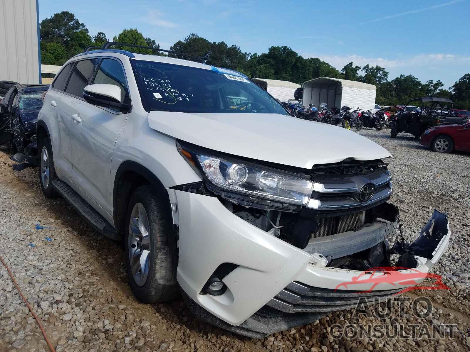 TOYOTA HIGHLANDER 2019 - 5TDYZRFH0KS324348