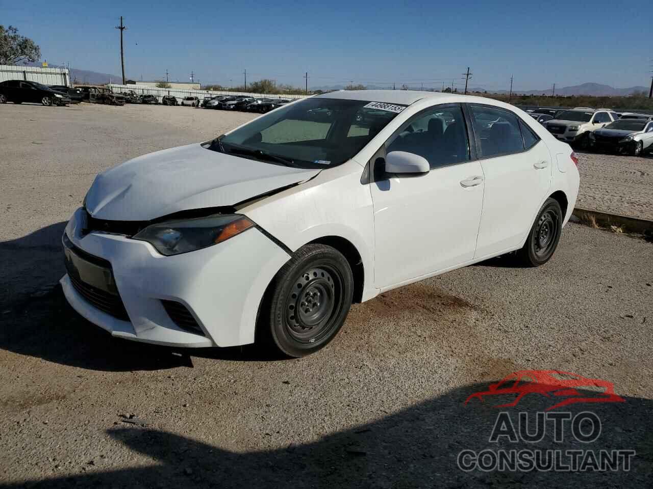 TOYOTA COROLLA 2016 - 5YFBURHE1GP399454