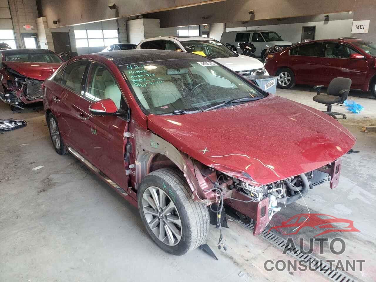 HYUNDAI SONATA 2016 - 5NPE34AF1GH323445