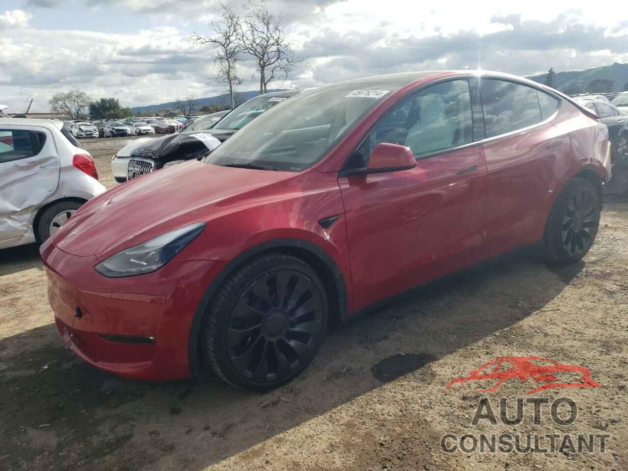 TESLA MODEL Y 2022 - 7SAYGDEF3NF559301