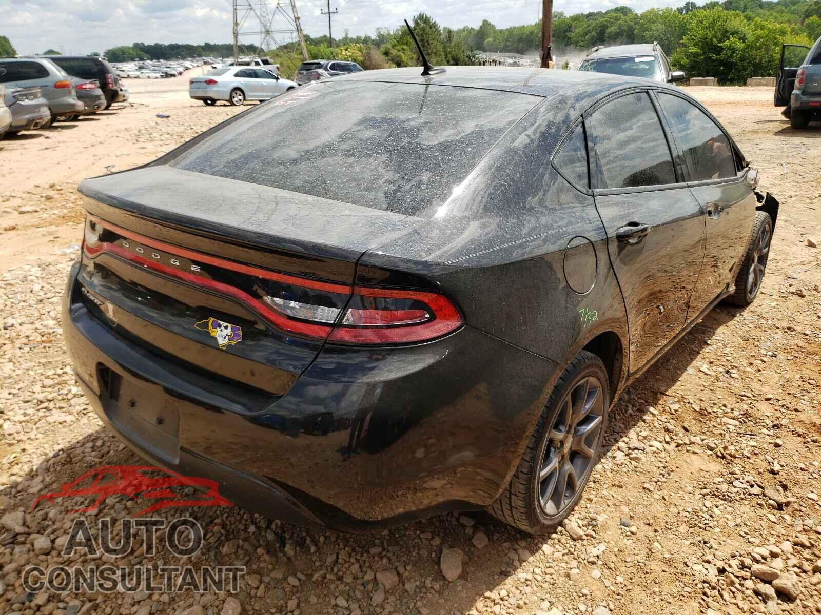 DODGE DART 2016 - 1C3CDFAAXGD539793