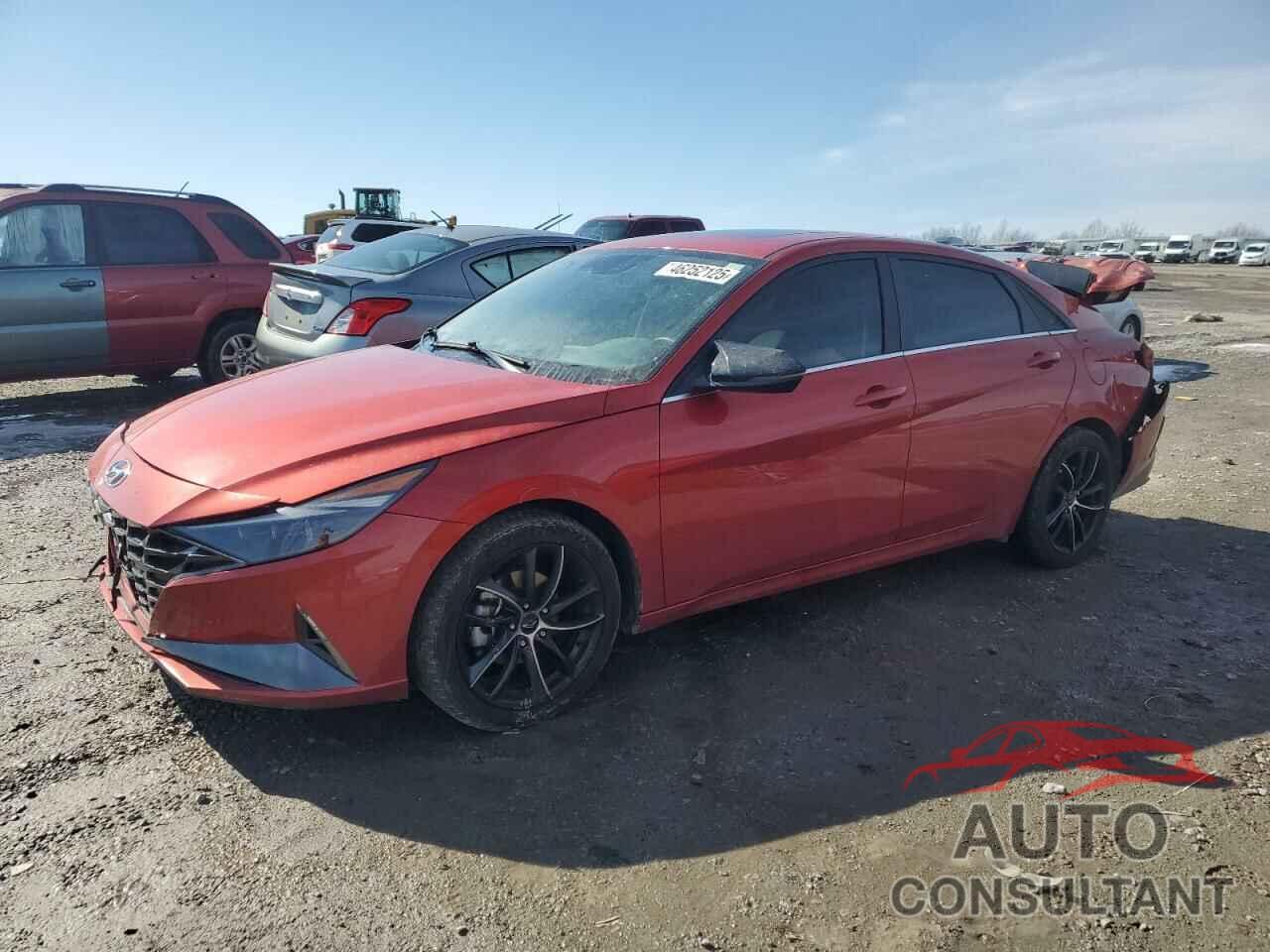 HYUNDAI ELANTRA 2021 - KMHLP4AG1MU198237