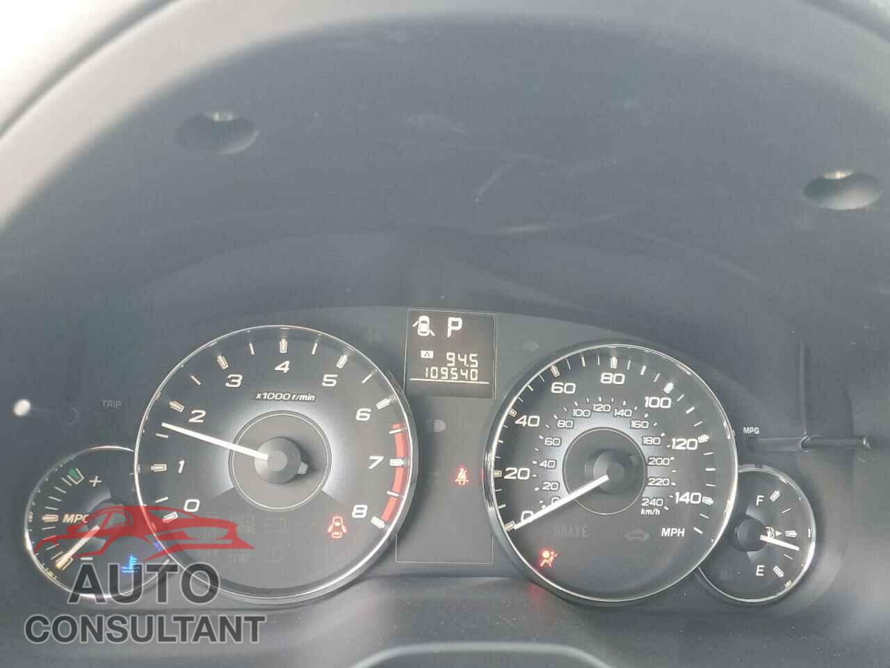 SUBARU OUTBACK 2010 - 4S4BRBGC8A3339580