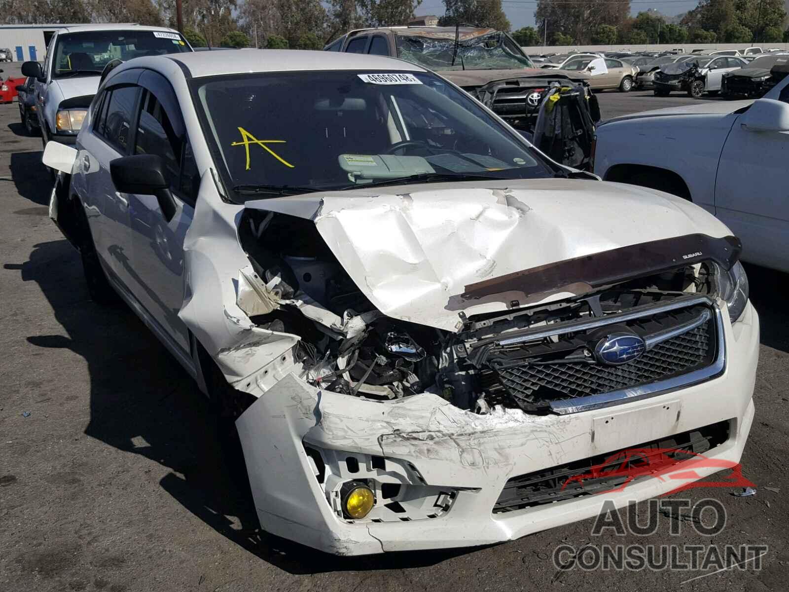 SUBARU IMPREZA 2016 - JF1GPAA61GH249668