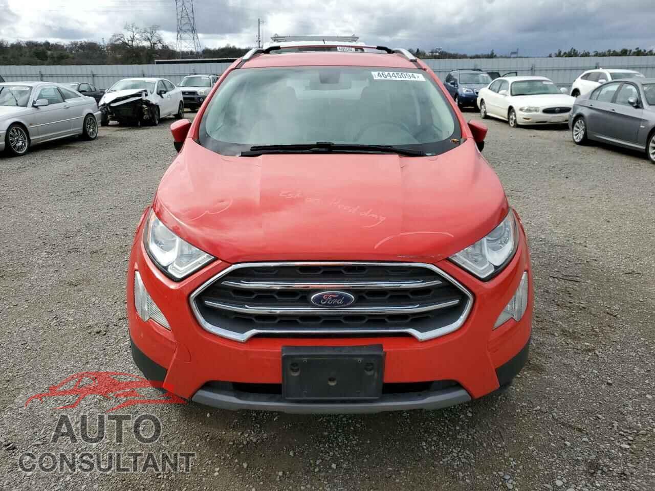 FORD ECOSPORT 2019 - MAJ6S3KL8KC304424