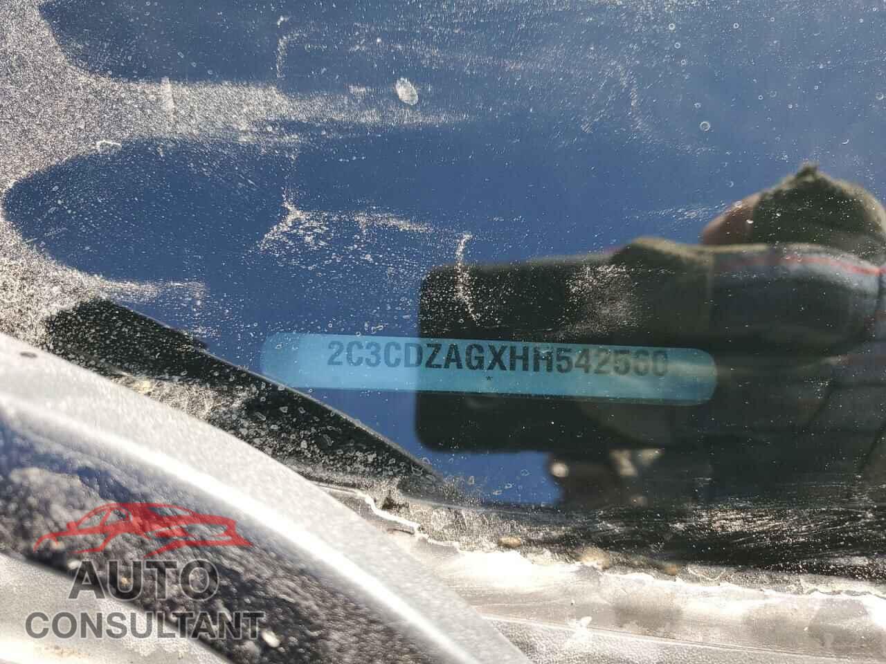 DODGE CHALLENGER 2017 - 2C3CDZAGXHH542560