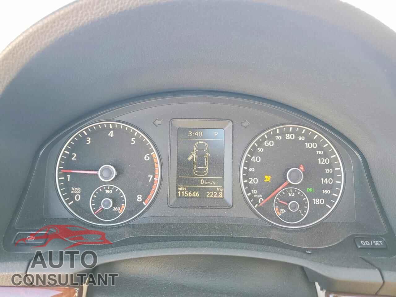 VOLKSWAGEN EOS 2012 - WVWFW7AH3CV003312
