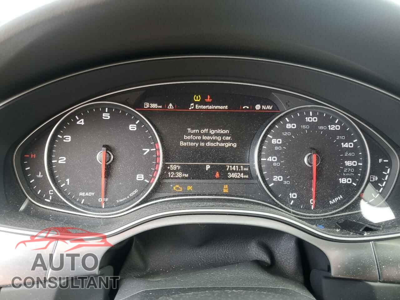 AUDI A6 2016 - WAUGFAFC3GN013307