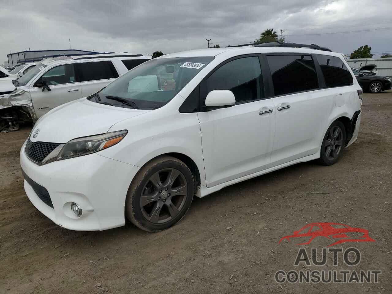 TOYOTA SIENNA 2017 - 5TDXZ3DC4HS870692