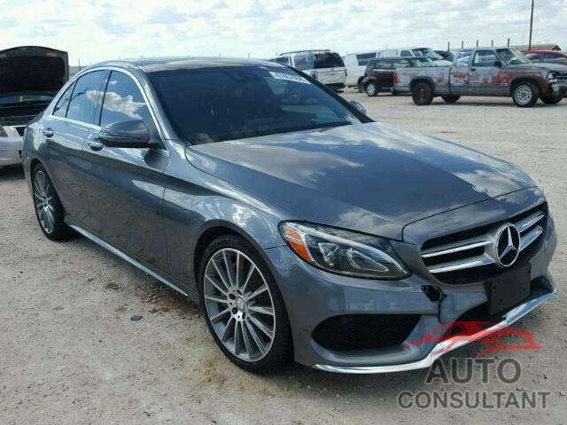 MERCEDES-BENZ C CLASS 2017 - WDDWF4JBXHR246941