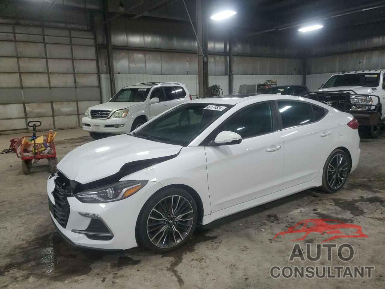 HYUNDAI ELANTRA 2018 - KMHD04LB0JU628975
