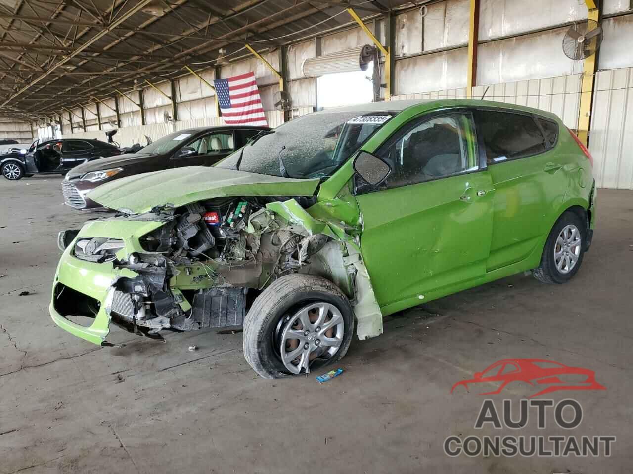HYUNDAI ACCENT 2013 - KMHCT5AE7DU083917