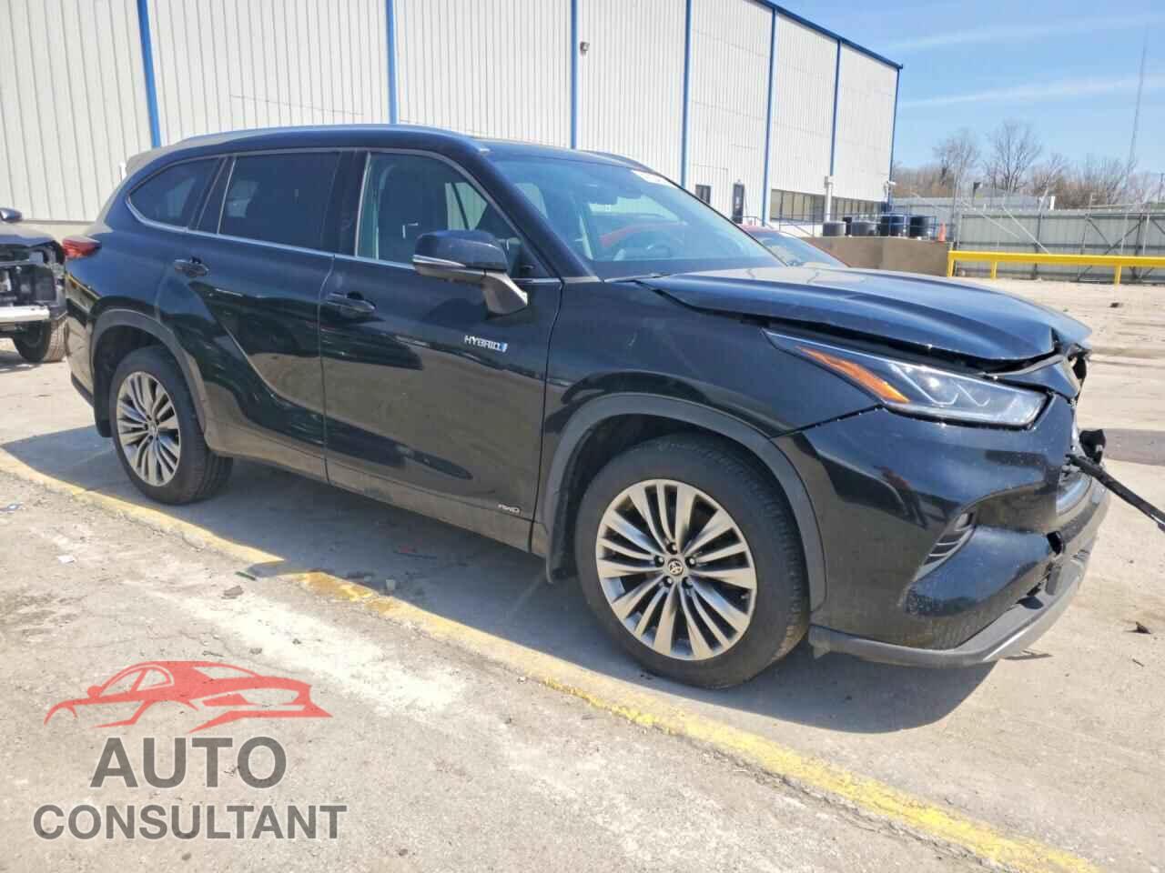 TOYOTA HIGHLANDER 2021 - 5TDEBRCH5MS031608