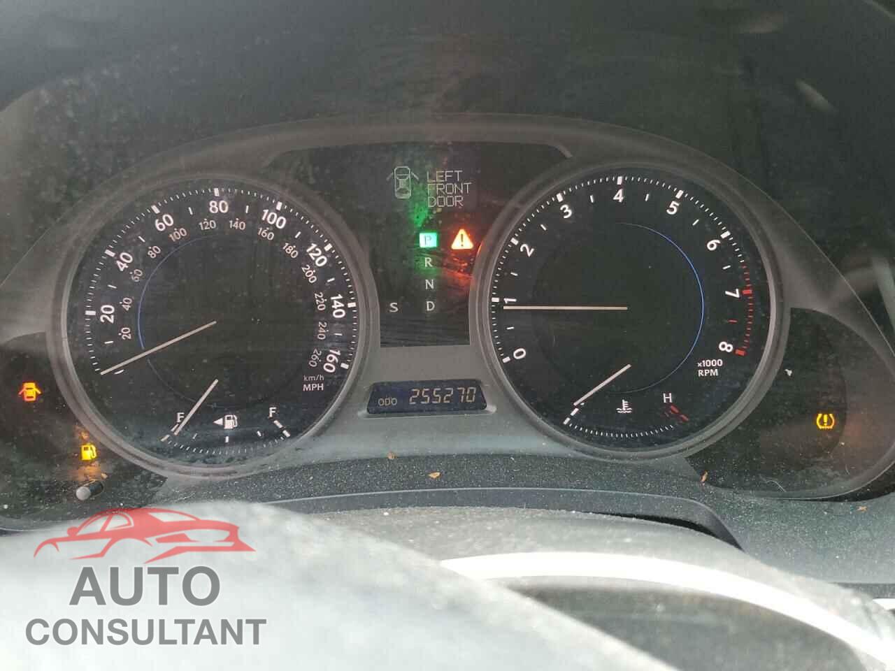 LEXUS IS 2010 - JTHBF5C23A5112537