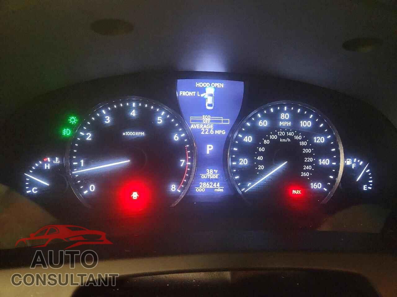 LEXUS LS500 2013 - JTHBL5EF0D5122763