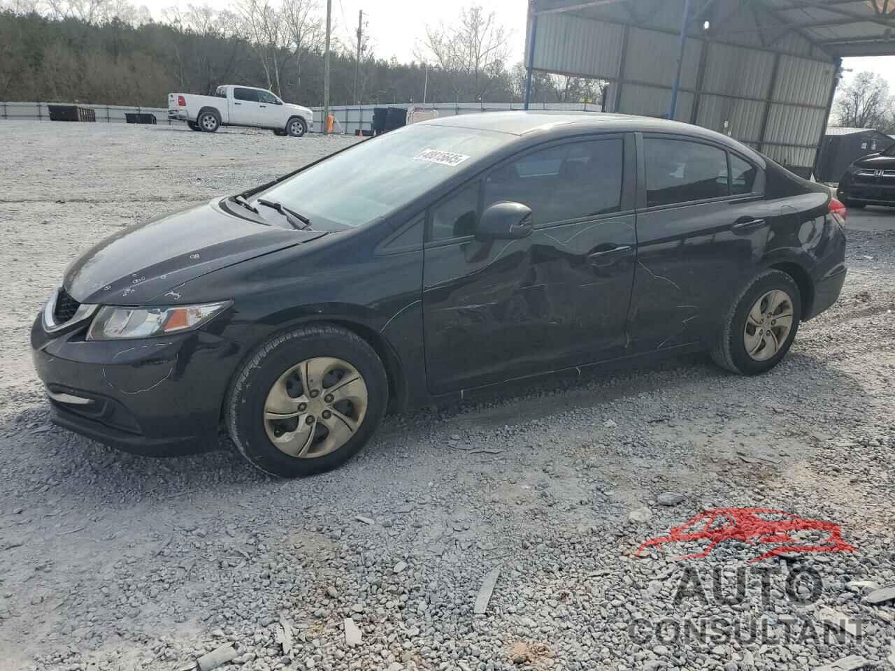 HONDA CIVIC 2013 - 19XFB2F58DE236606