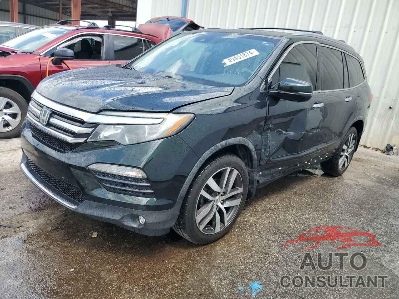 HONDA PILOT 2017 - 5FNYF6H93HB031358