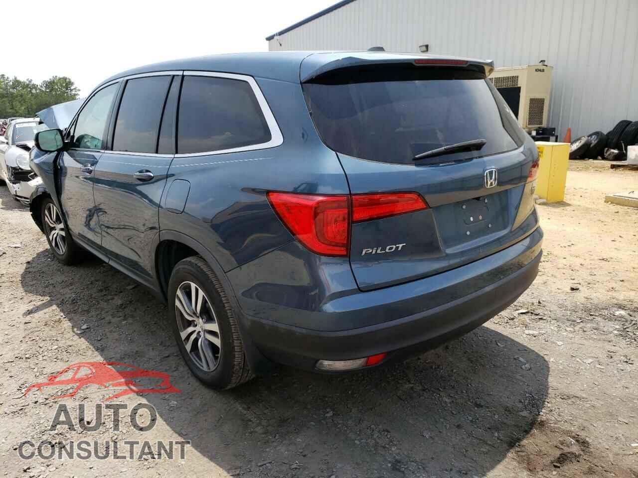 HONDA PILOT 2017 - 5FNYF5H51HB040468