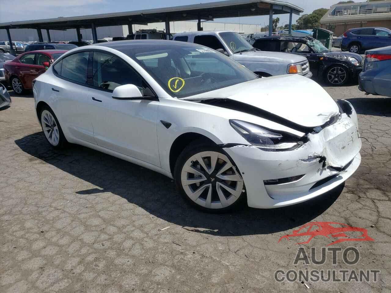 TESLA MODEL 3 2022 - 5YJ3E1EA8NF188667
