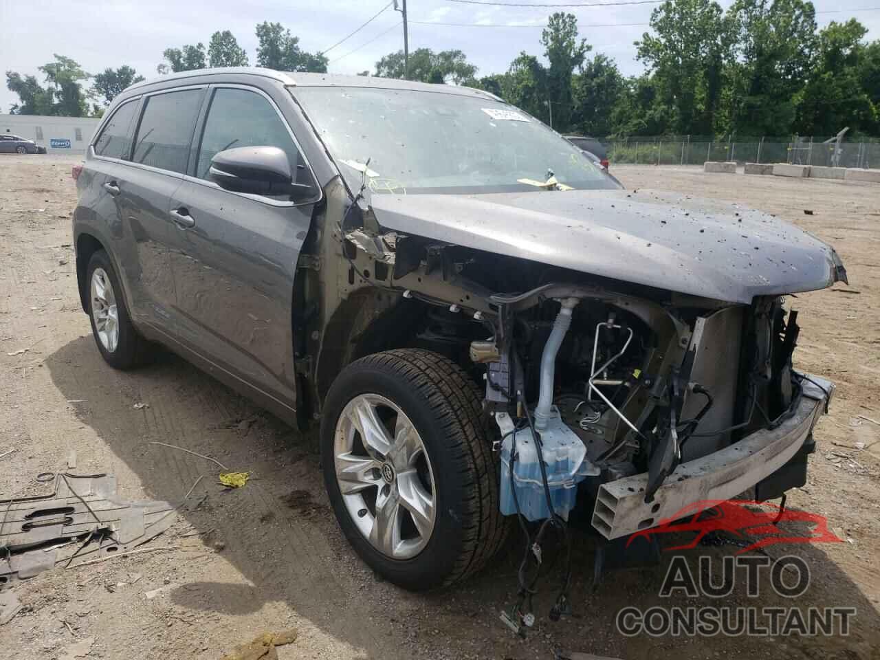 TOYOTA HIGHLANDER 2018 - 5TDDZRFH1JS810079