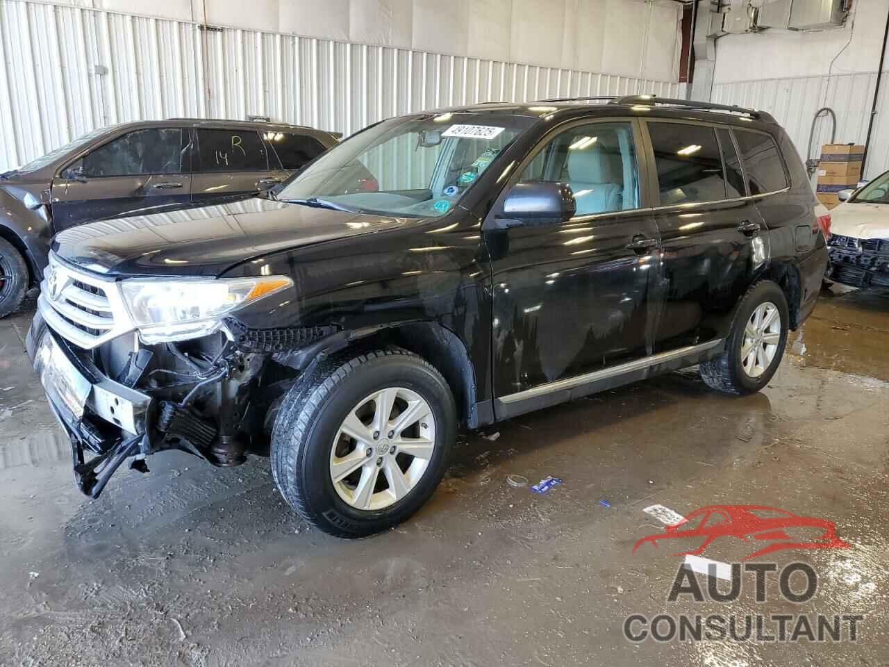 TOYOTA HIGHLANDER 2013 - 5TDBK3EH0DS278628