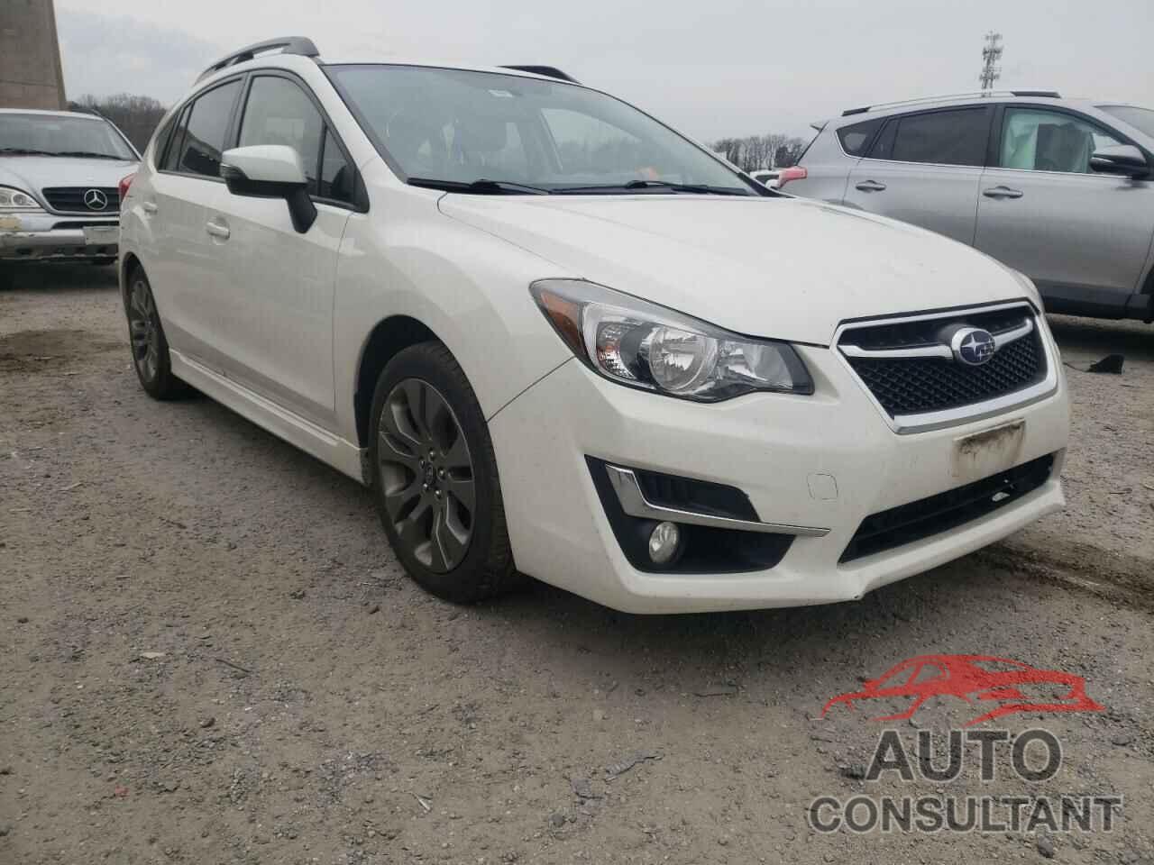 SUBARU IMPREZA 2016 - JF1GPAP62G8225807