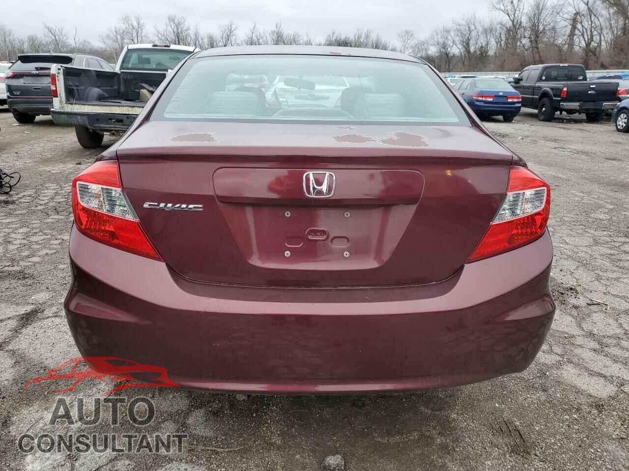 HONDA CIVIC 2012 - 2HGFB2F53CH606882