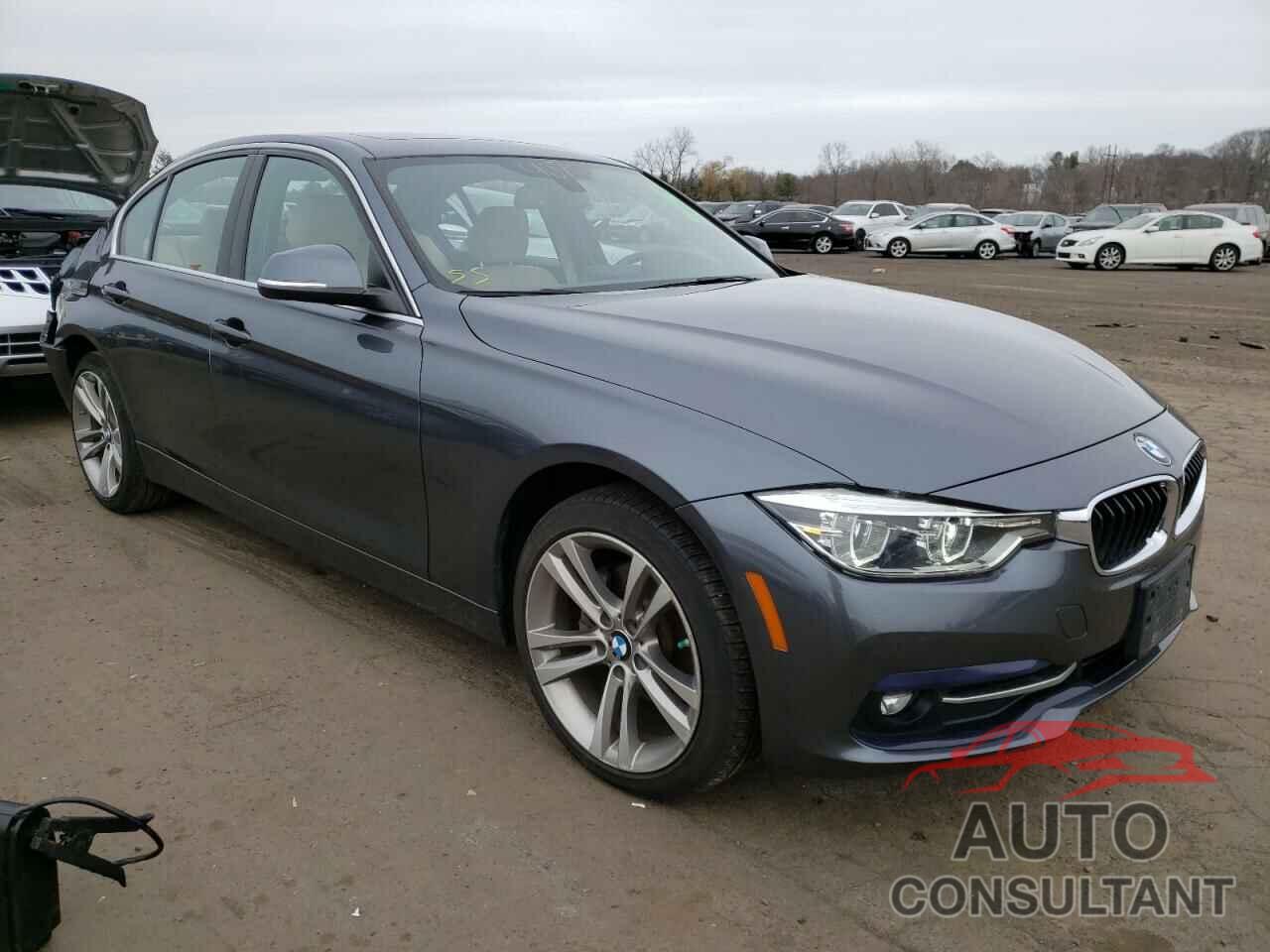 BMW 3 SERIES 2017 - WBA8F1C3XHK826140