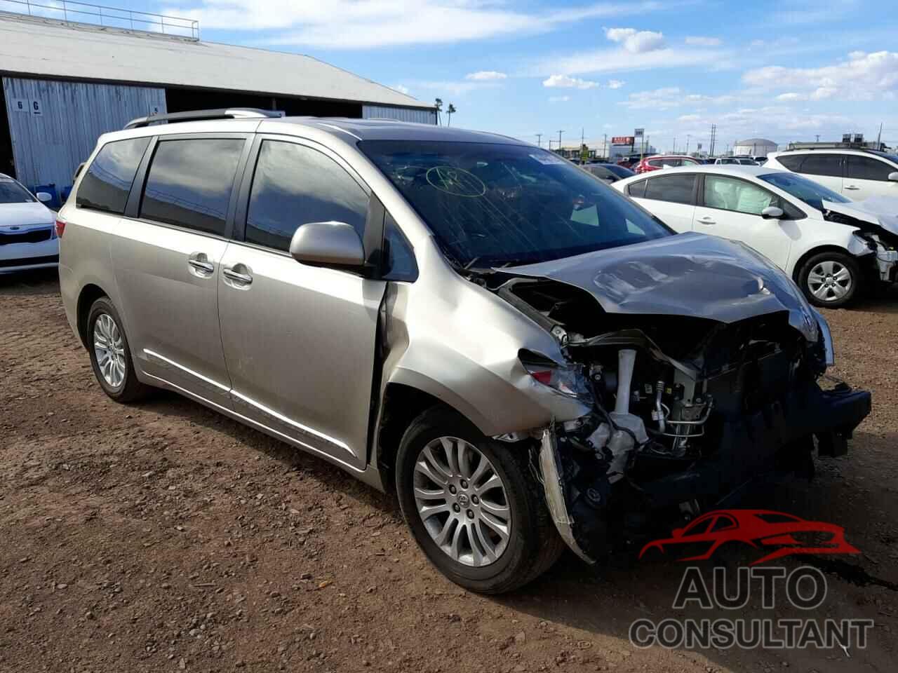 TOYOTA SIENNA 2017 - 5TDYZ3DC4HS773870