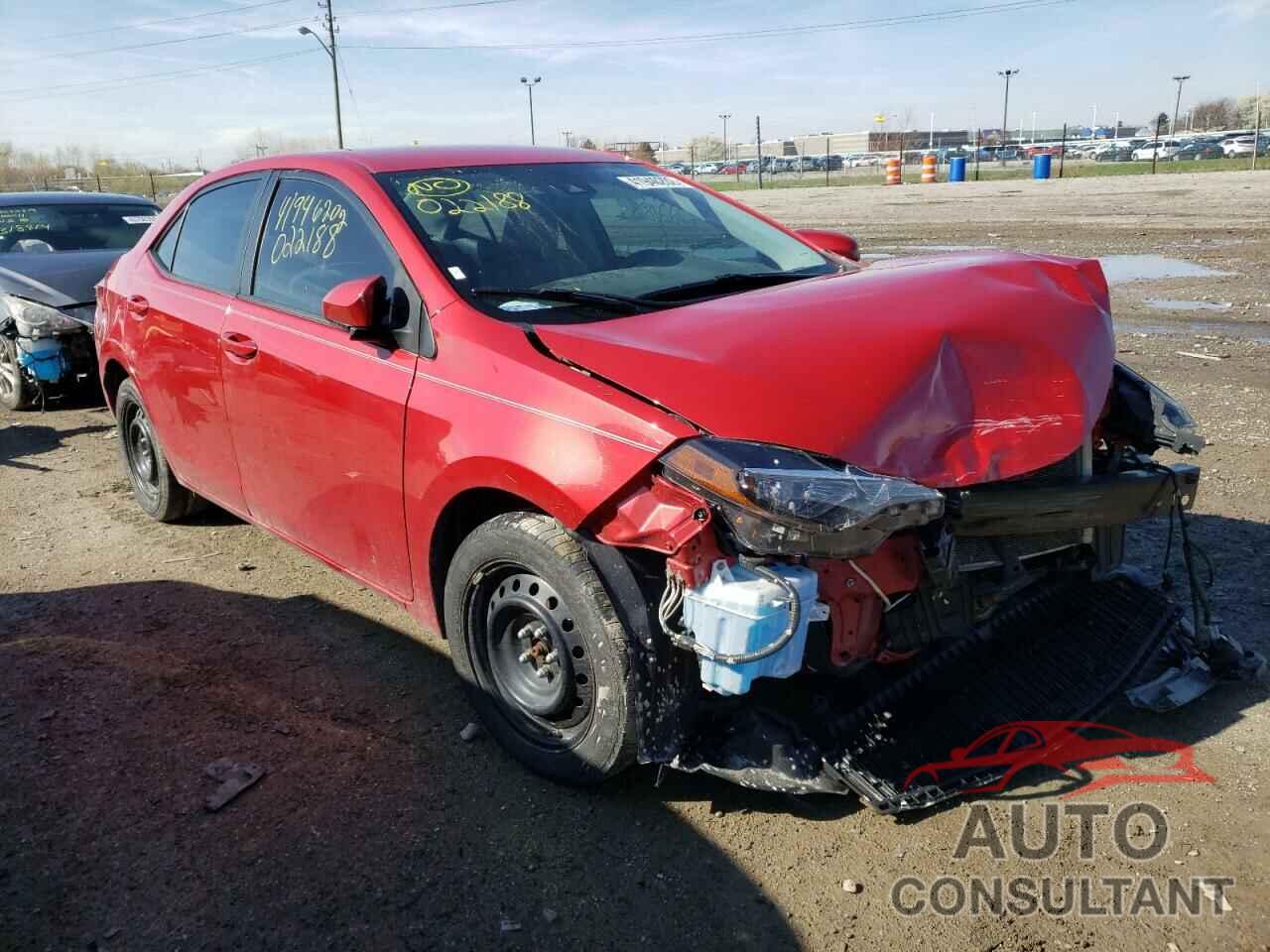 TOYOTA COROLLA 2018 - 2T1BURHE8JC022188