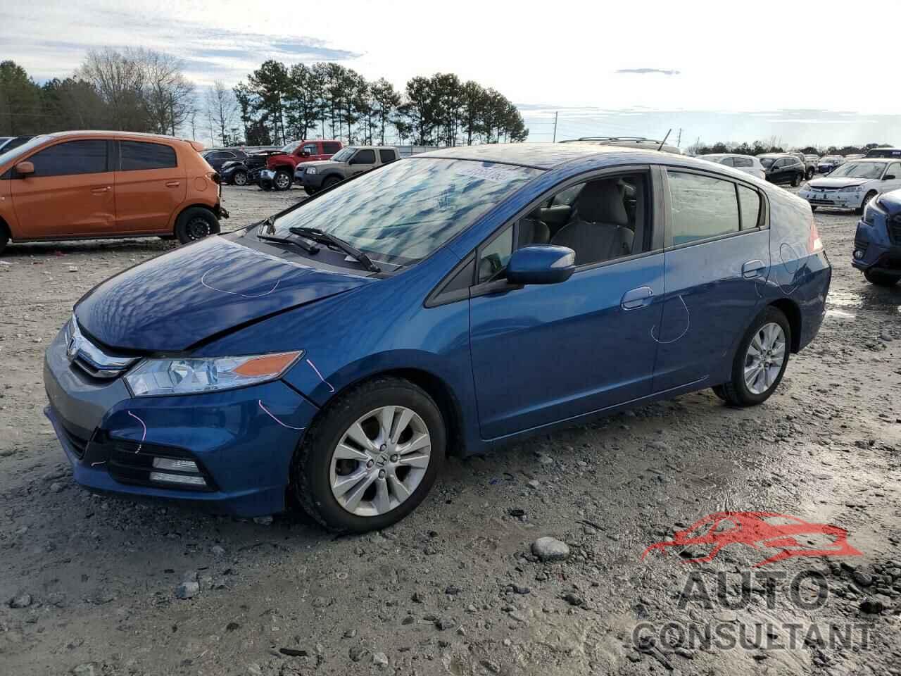 HONDA INSIGHT 2012 - JHMZE2H76CS004406