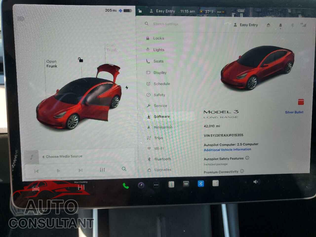TESLA MODEL 3 2018 - 5YJ3E1EAXJF015355