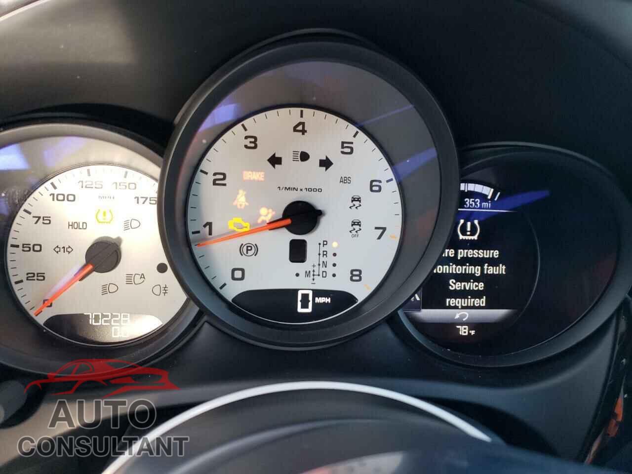 PORSCHE MACAN 2017 - WP1AB2A54HLB16038